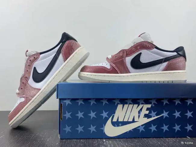 Rep TBK ROOM LOW TROPHY FN0432-017 OG 1 'RED JORDAN AIR BLACK' X 0603